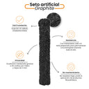 Siepe in grafite, 36 aste, elevata privacy