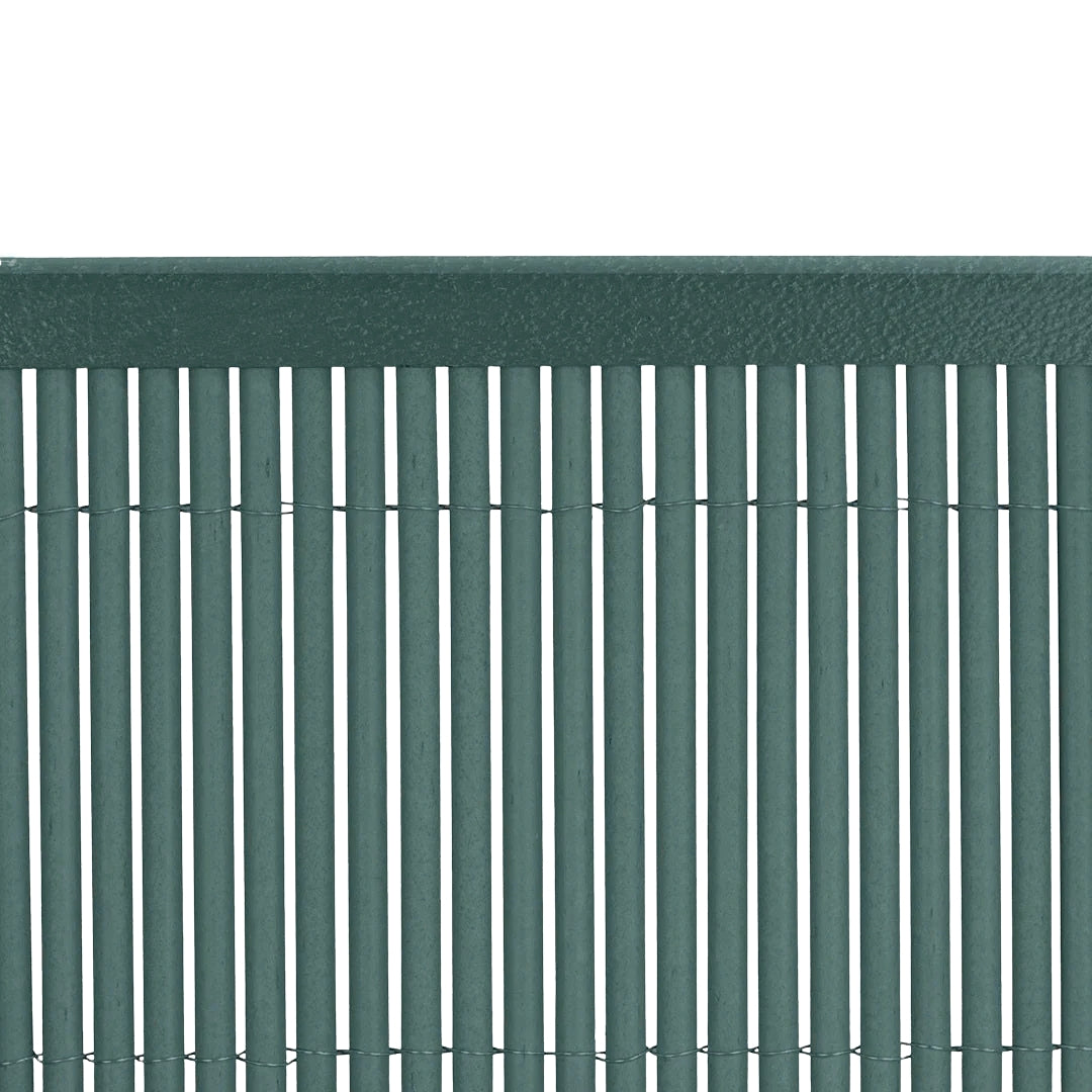 Perfil remate u mimbre lop 1.5m verde