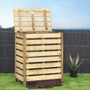 Compostador natur 80x50x100 cm nortene