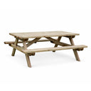 Tavolo da picnic Premium 180x160x72 cm