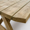 Tavolo da picnic in legno di pino 72x172x159 cm nortene