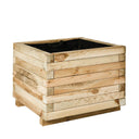 Jardinera de madera cuadrada Venus Nortene
