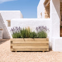 Jardinera rectangular Dora 90x40x33 cm nortene