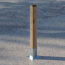 Poste de anclaje cuadrado madera de pino