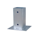 Anclaje para poste cuadrado madera