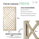 Panel celosia recto 90x180 cm nortene
