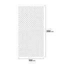 Celosía fija pvc blanca 18 mm nortene