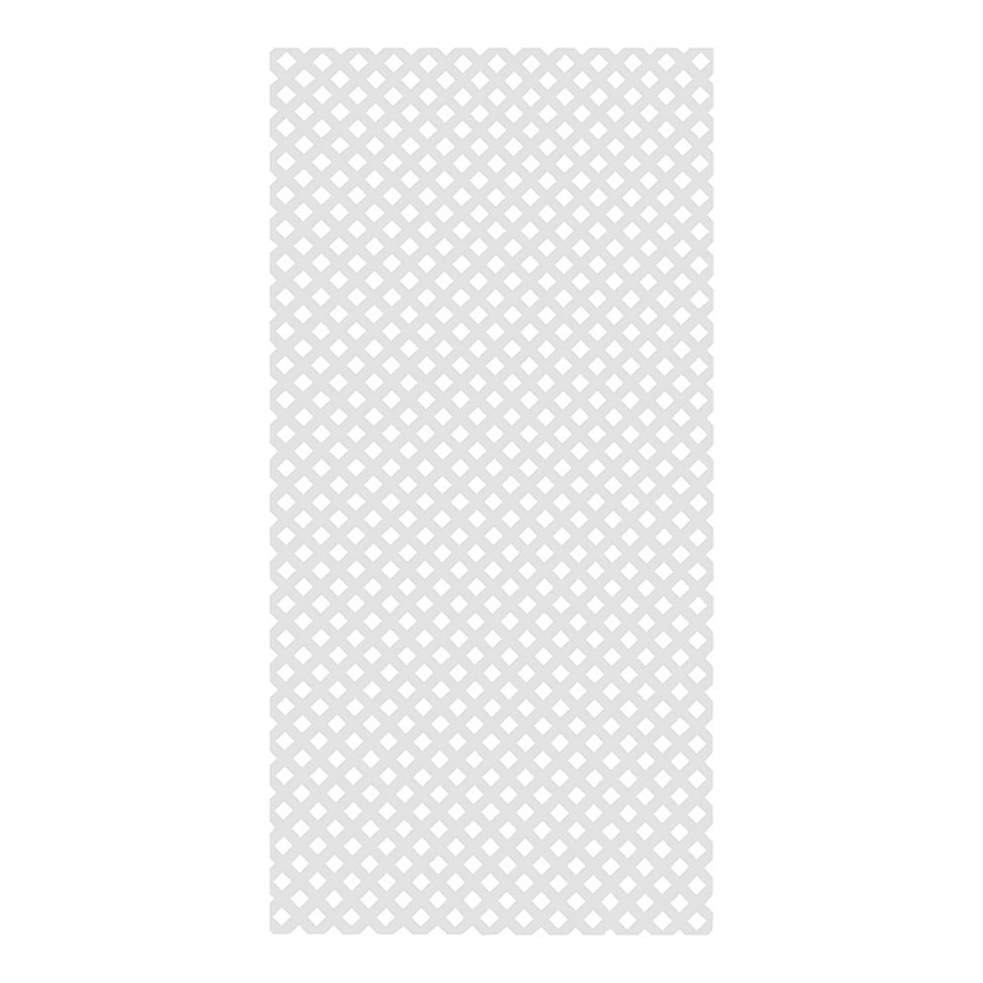 Celosía fija pvc blanca 18 mm nortene