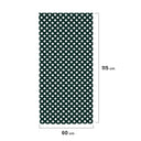 FIXED GREEN PVC LATTICE 18 MM