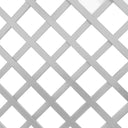 Celosía fija pvc 48 mm 1x2 m nortene