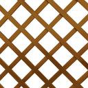 Celosía fija pvc 48 mm 1x2 m nortene