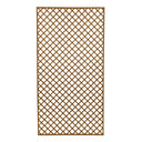 Celosía fija pvc 48 mm 1x2 m nortene