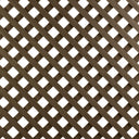 Celosía fija pvc marrón 18 mm