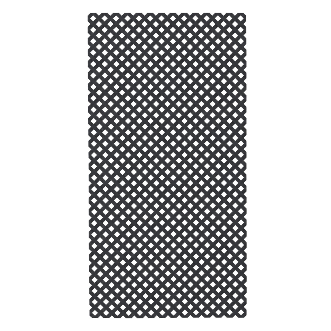 Grigliato fisso in PVC antracite 18 mm nortene