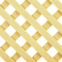 Celosía fija pvc marfil 18 mm nortene