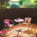 Malla de ocultación recynet plus 170 gr marrón nortene