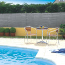 Malla de ocultación recynet plus 170 gr gris nortene