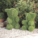 Figura decorativa plush teddy 30x35x50 cm verde nortene