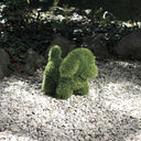 Figura decorativa bobby 23x33x35 cm verde nortene