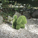 Figura decorativa bobby 23x33x35 cm verde nortene