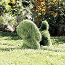 Figura decorativa bobby 23x33x35 cm verde nortene