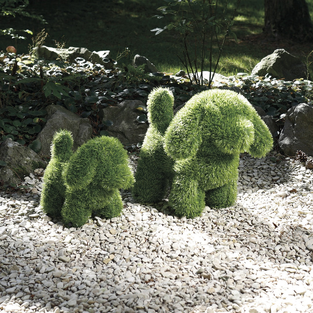 Figura decorativa plush bobby 30x48x50 cm verde nortene