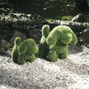 Figura decorativa plush bobby 30x48x50 cm verde nortene