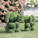 Figura decorativa plush elphy 35x35x50 cm verde nortene