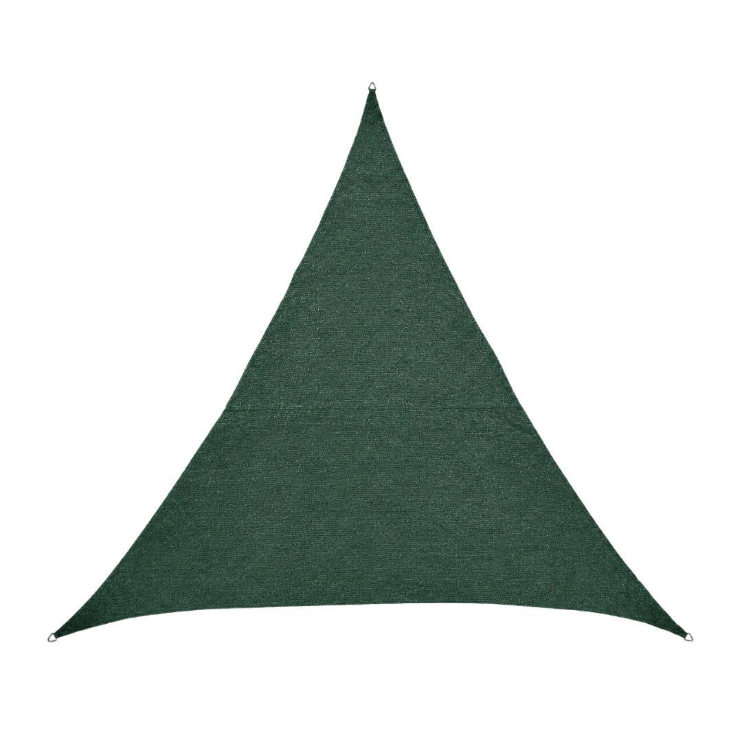 TRIANGULAR PERMEABLE SAIL AWNING 3X3X3 M GREEN NORTENE