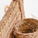 MACETERO HORIZONTAL ESPARTO 2 PLANTAS FEZ 24X18X75 CM D&L