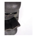 Buddha kyo 44 cm | estatua de meditación para jardín en acabado piedra y dorado | deco and lemon