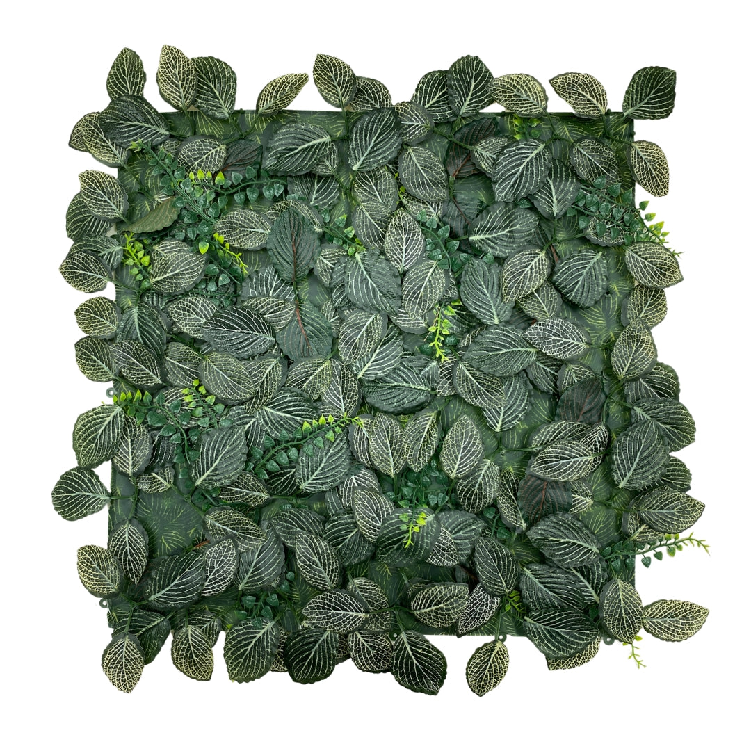 Jardim vertical de freixo 50x50 cm verde-norte