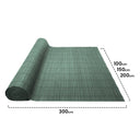 Barreira dupla face em PVC, 20 mm, verde surfcane nortene