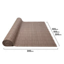 Cañizo doble cara surfcane 20 mm marrón nortene