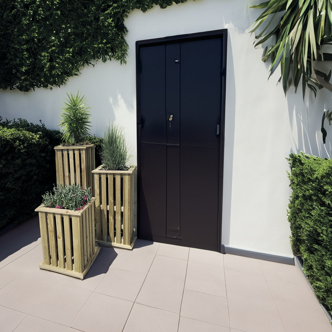 Jardinera vertical talia planter 32,5x32,5x85 cm nortene