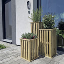 Jardinera vertical talia planter 32,5x32,5x45 cm nortene
