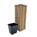 Jardinera vertical talia planter 32,5x32,5x45 cm nortene