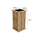 Vaso Talia, vaso vertical 32,5x32,5x45 cm nortene