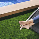 Gazon artificiel vert Denia Evolution 50 mm 2x20 m Nordene