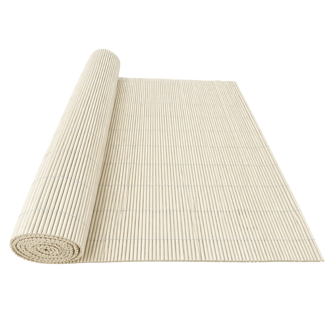 Cesto in vimini ecologico bianco Nortene