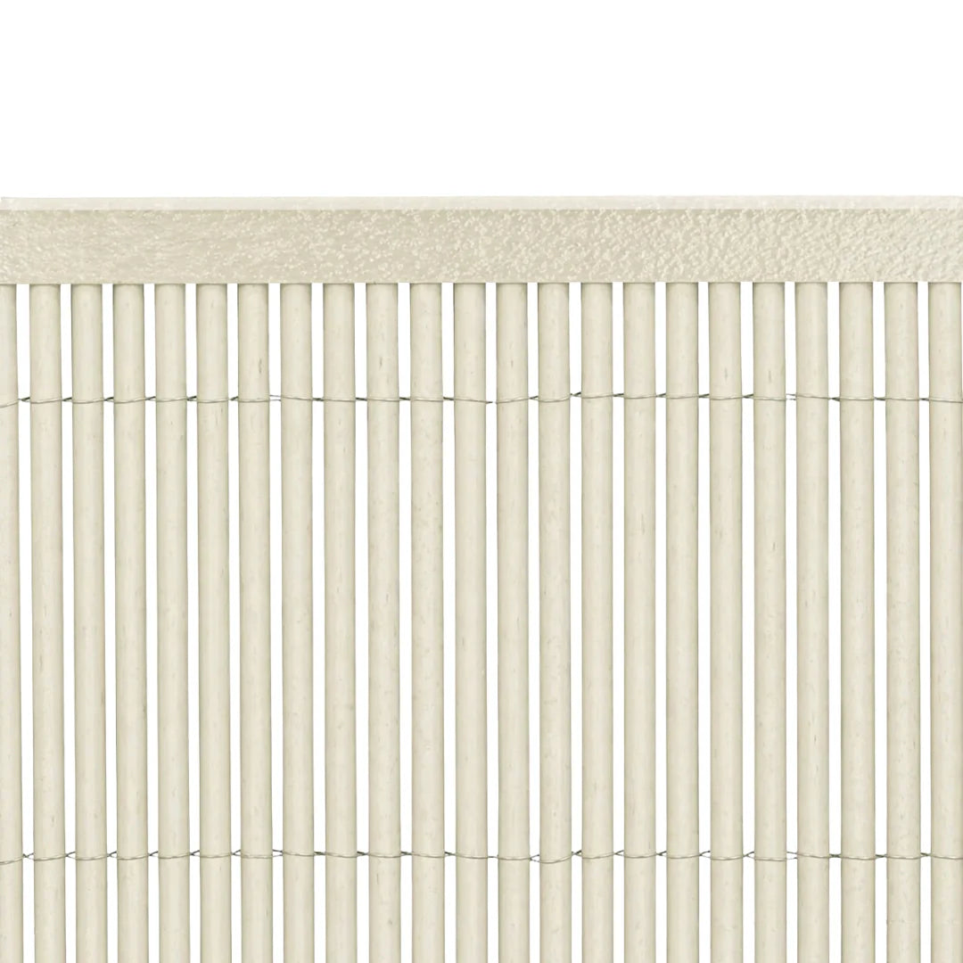 Perfil remate u mimbre lop 1.5m blanco