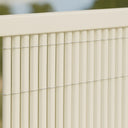 Perfil remate u mimbre lop 1.5m blanco