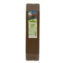 Barrière en PVC double face Essential Recycane 20 mm marron