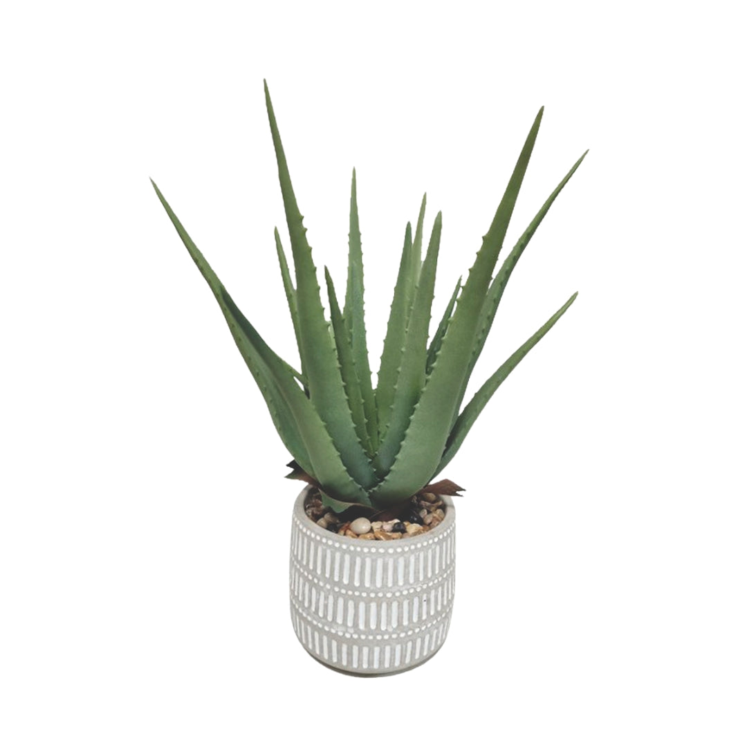 Planta artificial aloe vera 42 cm nortene
