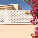 Panel decorativo PRIVAT 0,5x2 M blanco