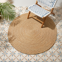 Tapete de fibra natural de junco de Bali