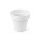 Maceta redonda TES blanco ø22 cm