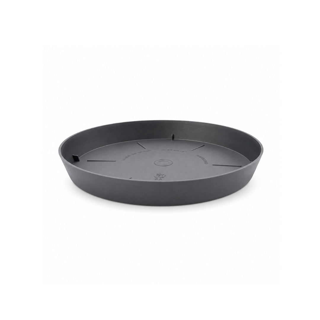 Plato redondo TES antracita ø17 cm