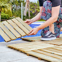 TARIMA MADERA 100 X 100 Cm.