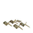 KIT DE CARRÉS ÉLECTROGALVANISÉS (BLISTRES DE 4 PIÈCES)